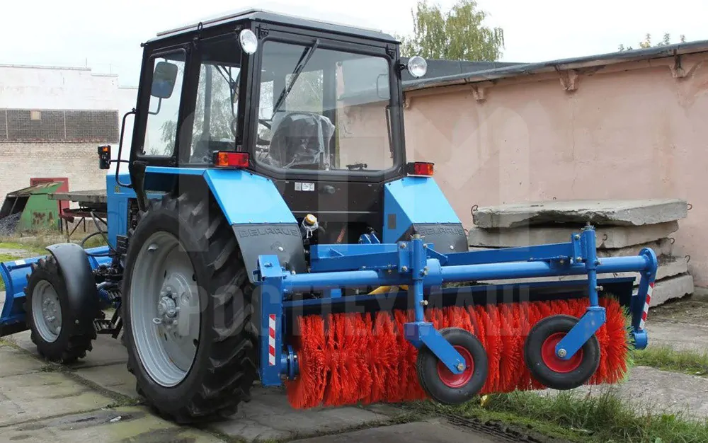 Купить Щетка коммунальная МК-4 (МК-454) и другое навесное оборудование для МТЗ по низкой цене и на выгодных условиях от компании РостТехМаш!